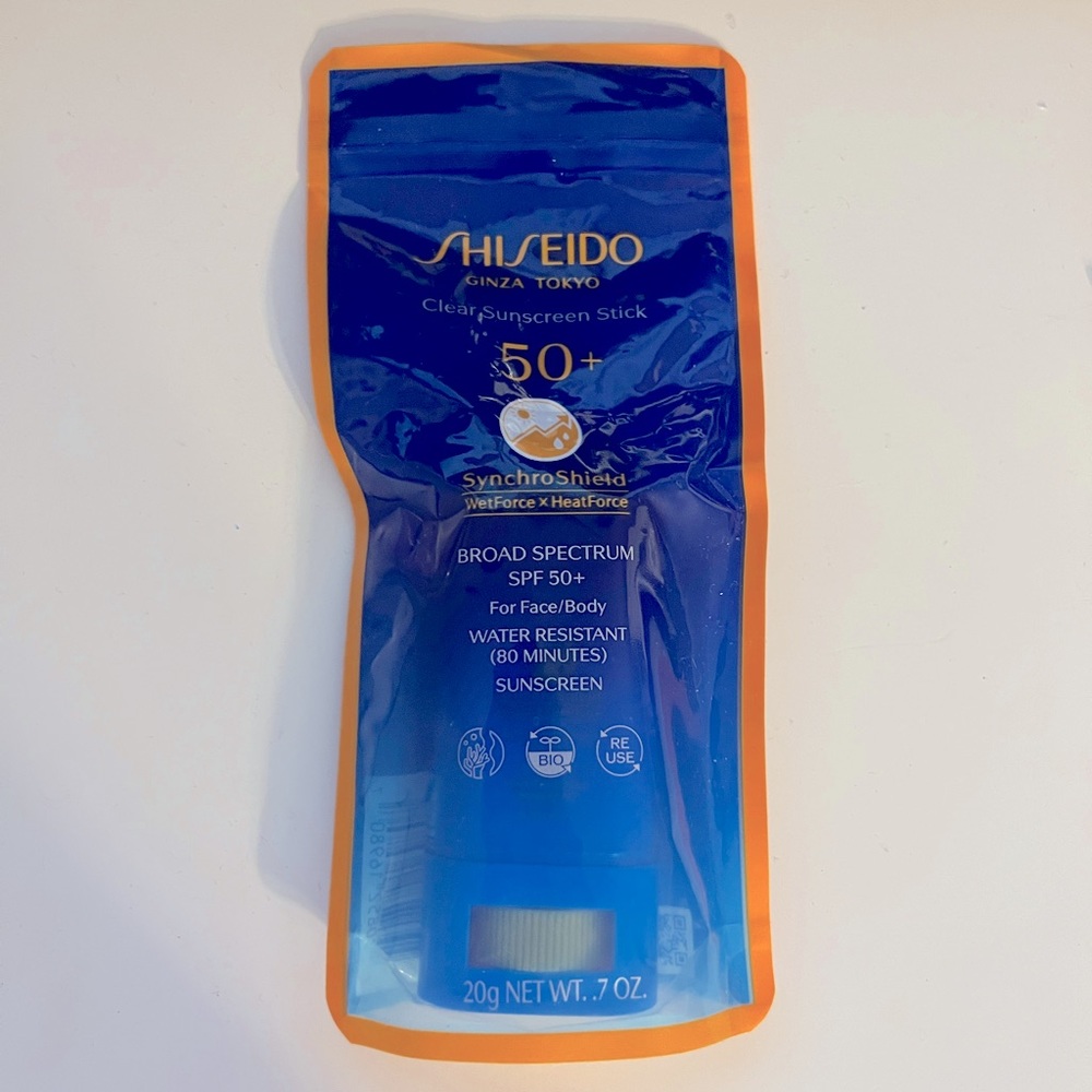 Shiseido Clear Sunscreen Stick SPF 50+